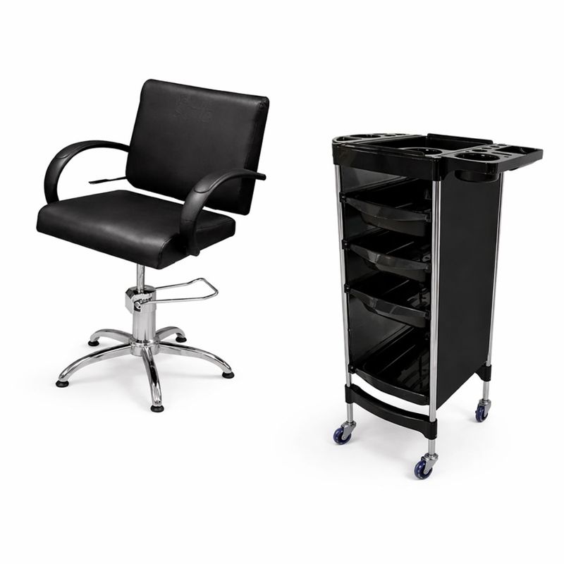 Combo Sillón Hidráulico Clásico Y Módulo Organizador – Teknikstyle