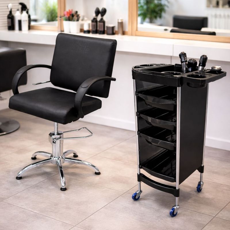 Combo Sillón Hidráulico Clásico Y Módulo Organizador – Teknikstyle