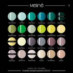 Kit 5x Esmaltes Semipermanentes + Base y Top Meliné