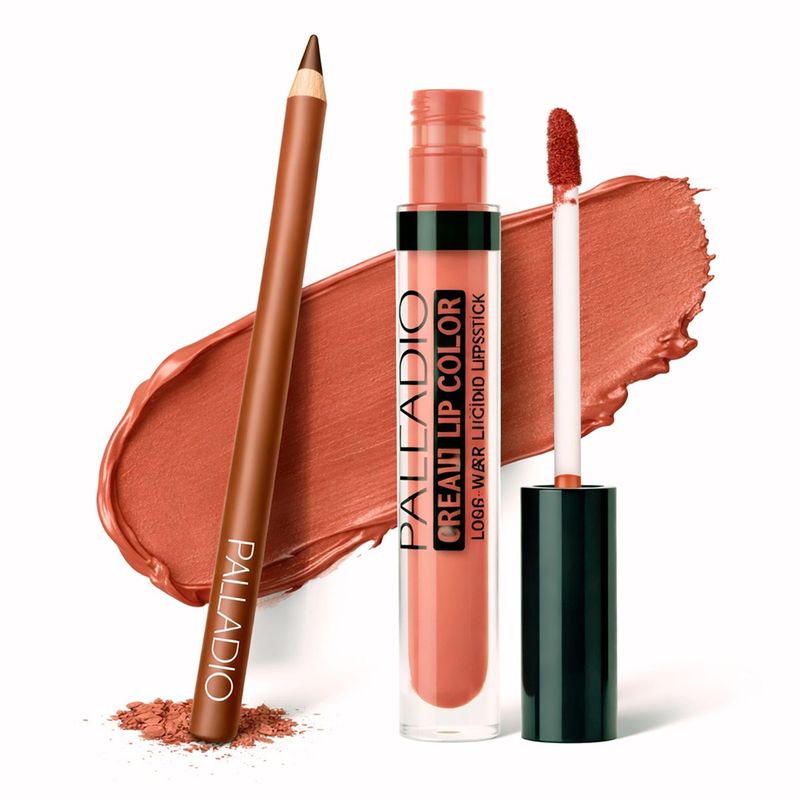 LIp Combo One | Labial Mate Nude + Delineador Palladio