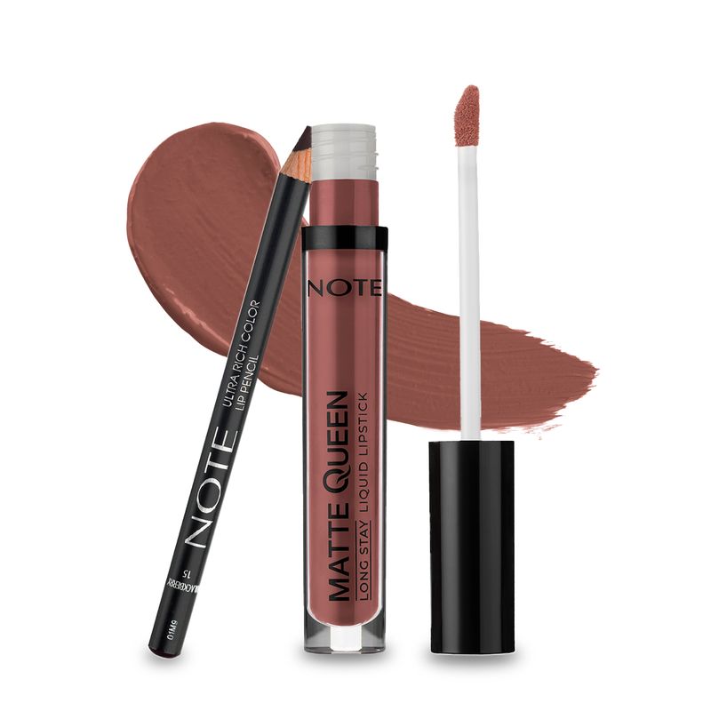 LIp Combo One | Labial Líquido Matte + Delineador Note