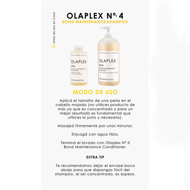 SH X250 N°4 OLAPLEX