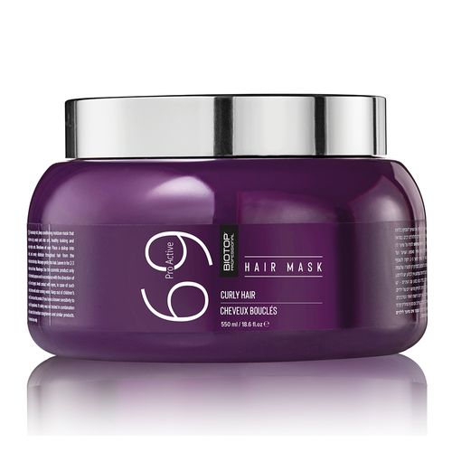 69 Pro Active Hair Mask - BIOTOP PROFESSIONAL - Mascarilla para cabello rizado - 550ml