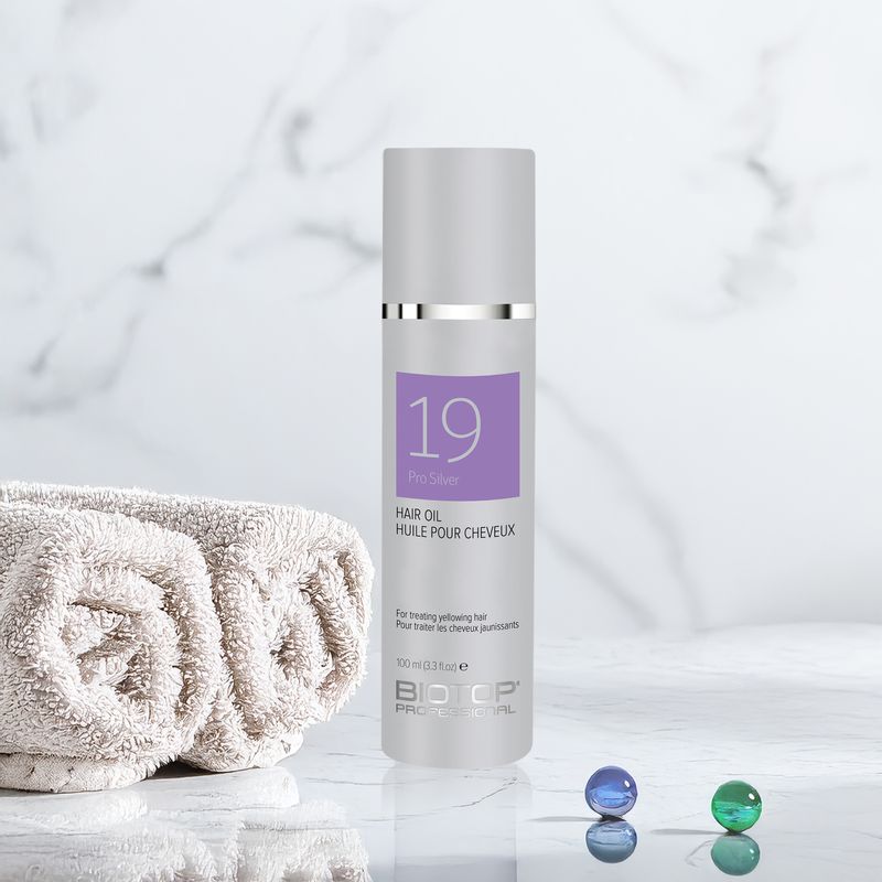 SERUM X100 HAIR OIL 19 PRO SILVER BIOTOP