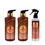 Kit Nutritivo Chico Shampoo + Acondicionador + Spray Marula Oil
