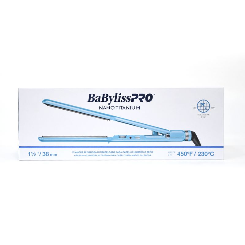 PLANCHA WET/DRY 4083 doble voltaje BABYLISS