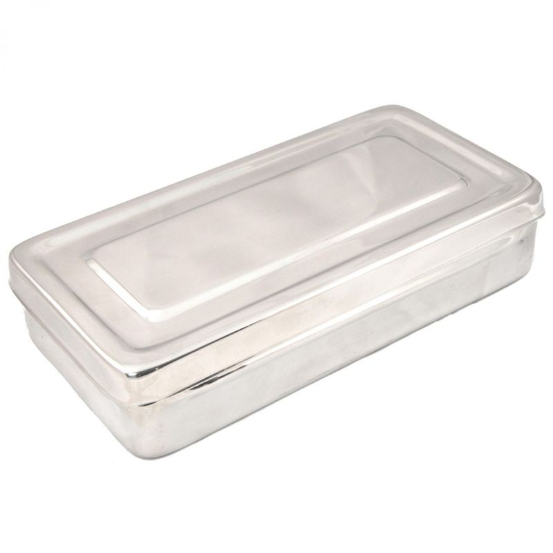 Cajas de Acero + Algodonero + Bandeja + Set De Manicuría/pedicuría + Esterilizador