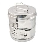 Cajas de Acero + Algodonero + Bandeja + Set De Manicuría/pedicuría + Esterilizador