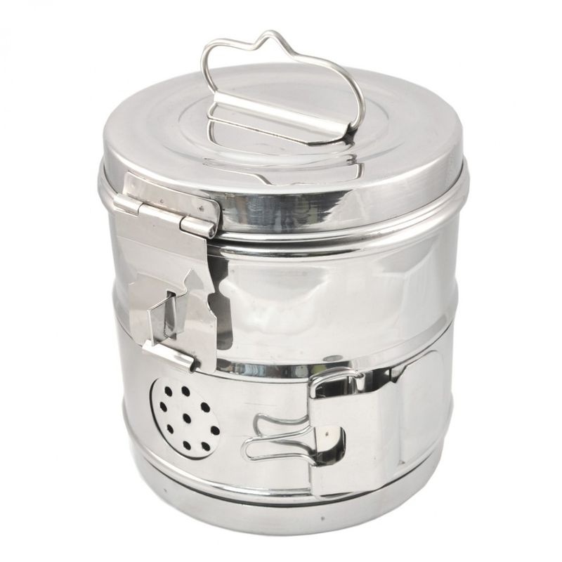 Cajas de Acero + Algodonero + Bandeja + Set De Manicuría/pedicuría + Esterilizador