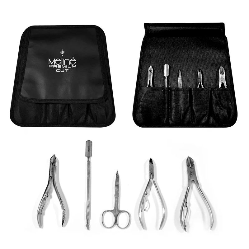 Torno Supreme Drill Meline + Esterilizador a Cuarzo Profesional Healthy Tools + Set de Alicates Premium cut Meline