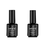 Base + Top Coat Semipermanente Gel UV/LED Meliné