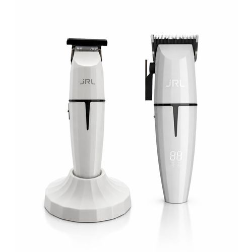 Combo Profesional JRL White Ghost Clipper + Trimmer