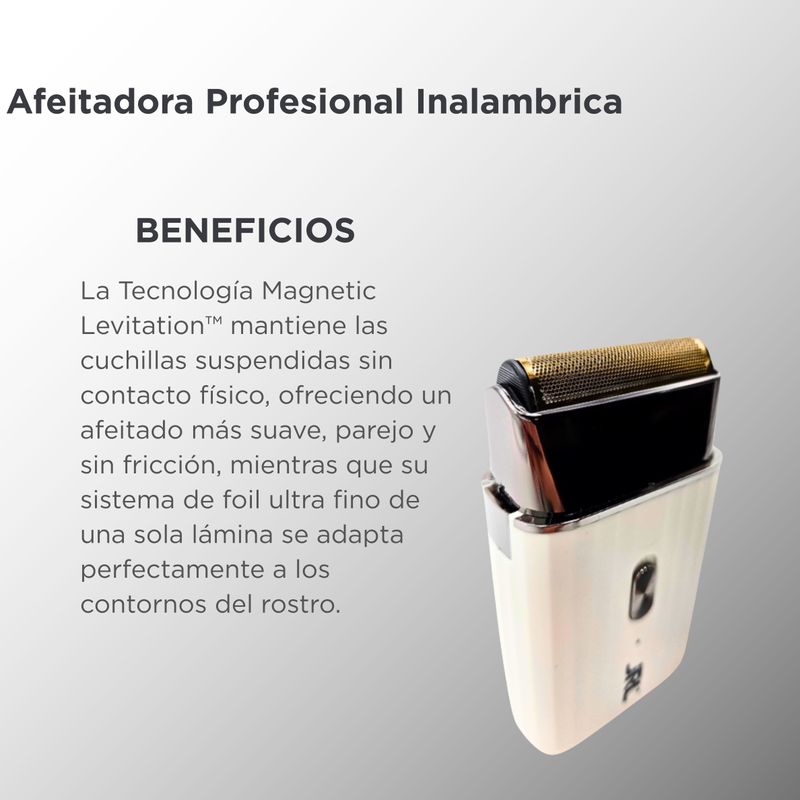 Combo Profesional JRL Onix White Ghost Trimmer + Shaver