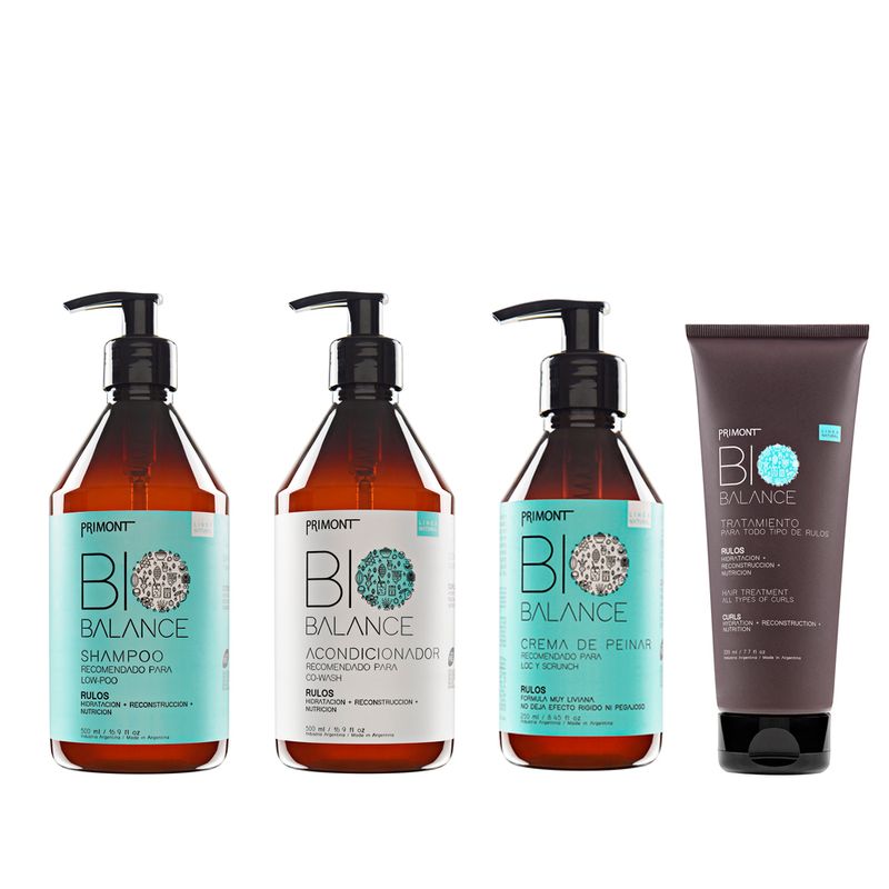 Kit Completo Rizos Bio Balance Primont