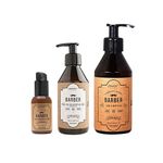 Kit Shampoo x250ml + Acondicionador Barba x50ml + Gel Para Afeitar x250ml Barber Primont