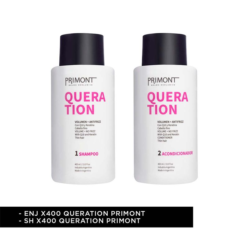Kit Queration Chico Shampoo + Acondicionador Primont
