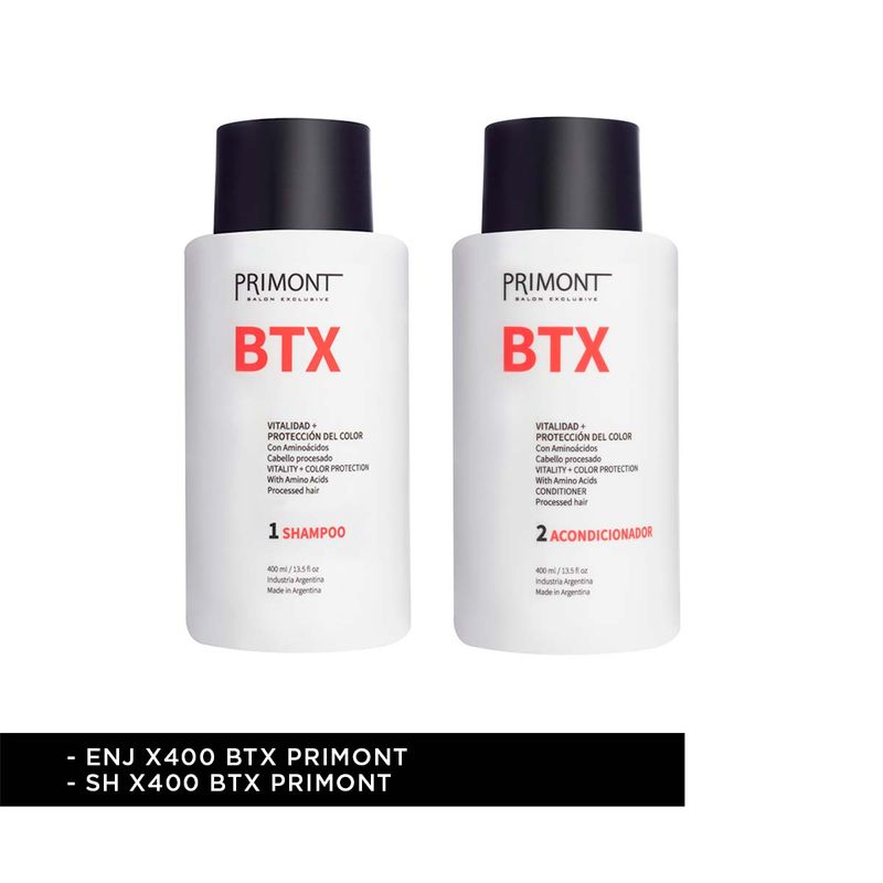 Kit BTX Chico Shampoo + Acondicionador Primont