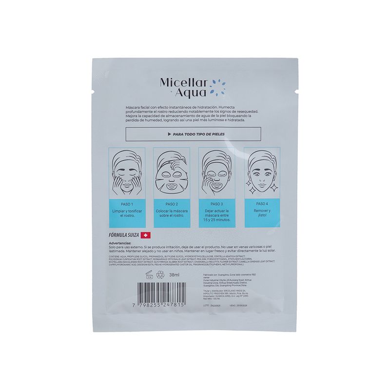 MASC X38ml REVITALIZANTE MICELLAR CELEBRITY