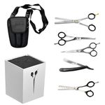 Combo Barbería tijeras + Posatijeras