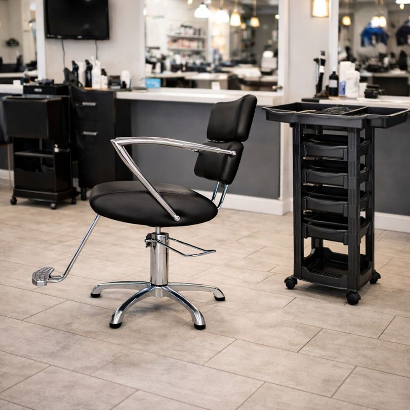 Combo Sillón Hidráulico Ergonómico Y Módulo Móvil – Teknikstyle