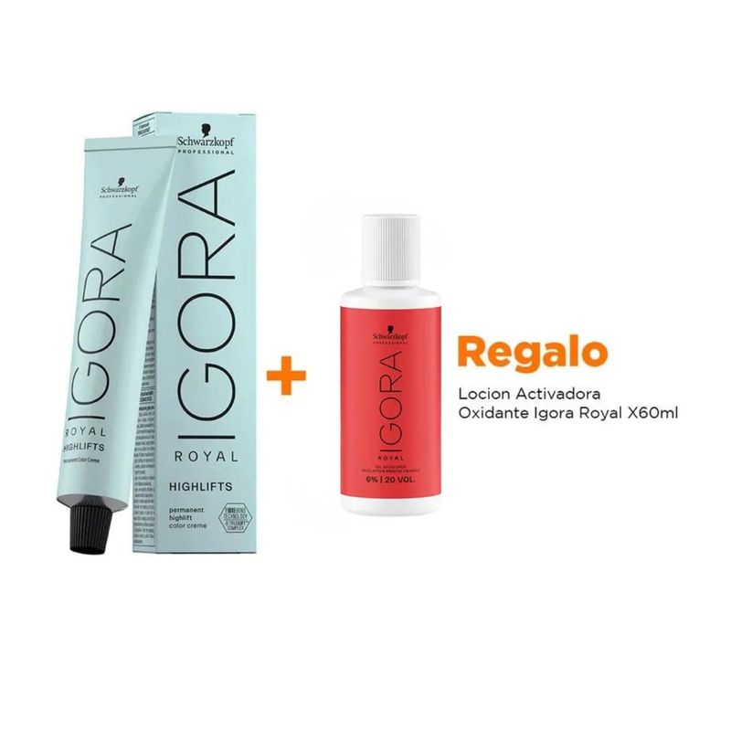 TINT x60 HIGHLIFTS IGORA ROYAL 10-1