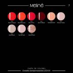 6 Esmaltes Semipermanentes Meliné +  Alicate + Removedores