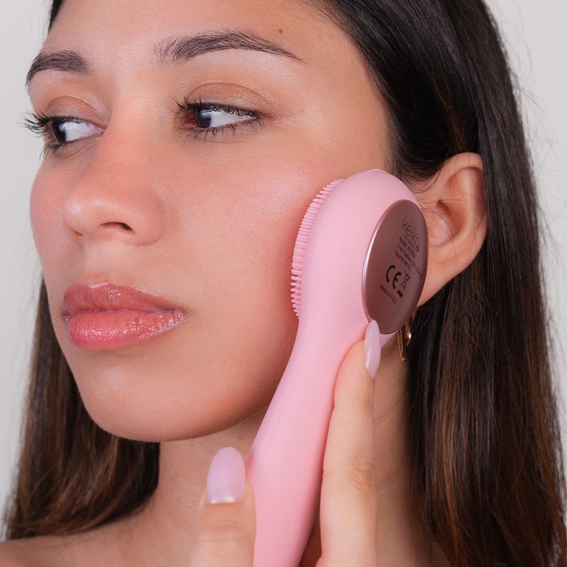 LIMPIADOR FACIAL ELECTRICO DE SILICONA KEIKO