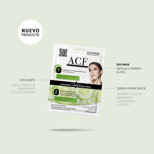 Máscara Facial Duo Exfoliante 2x7gr ACF