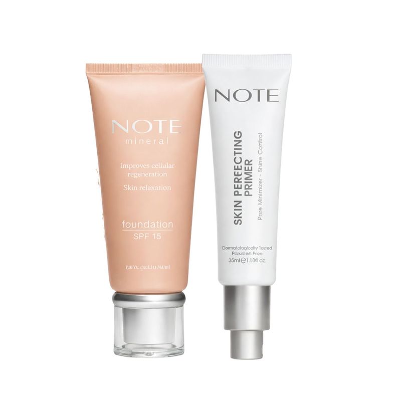 Kit Base Mineral + Primer Skin Perfecting Note