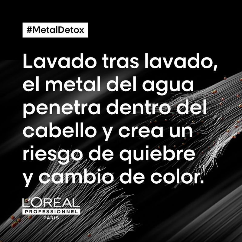 Kit Shampoo + Óleo Metal Detox Serie Expert L'Oréal Professionnel