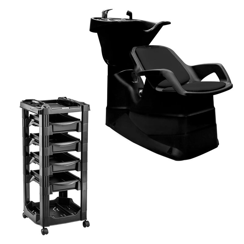 Lavacabeza Champ Negro + Módulo Ayudante Vegas Dompel