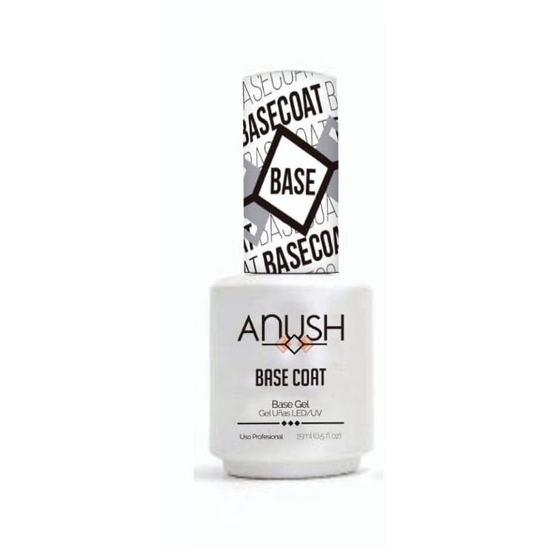 Kit Esmaltes Semipermanentes 3x Base Coat + 3x Top Coat x15ml Anush