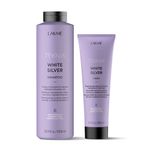 Shampoo y Máscara Tonalizador de Rubios y Mechas White Silver Lakme