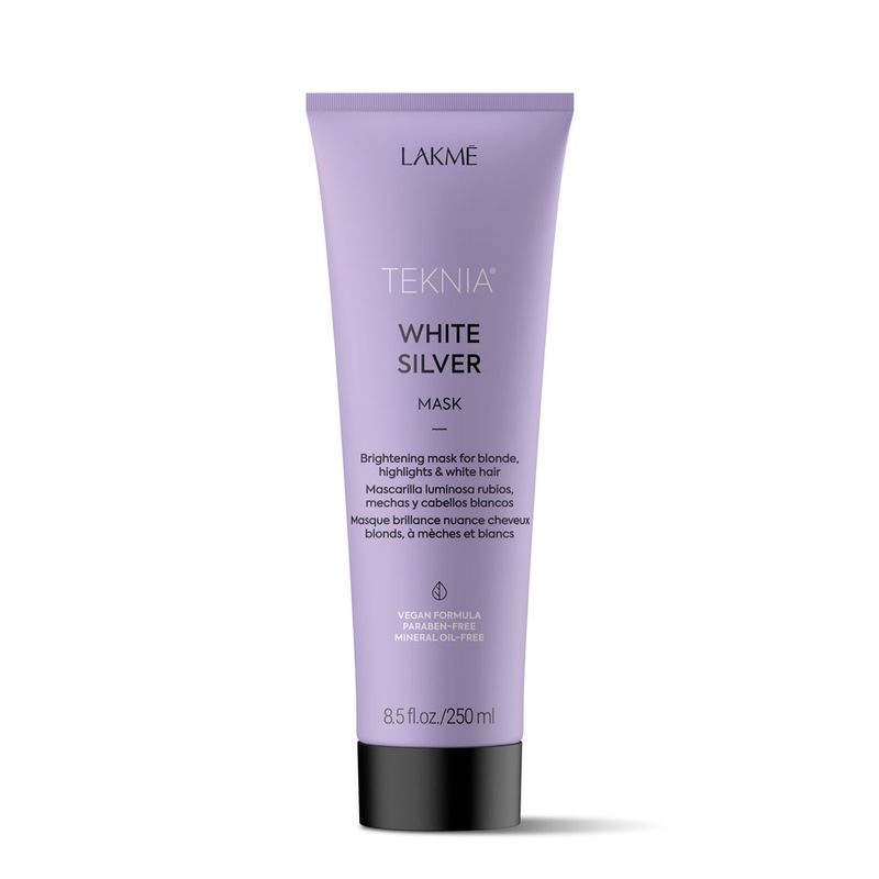 Shampoo y Máscara Tonalizador de Rubios y Mechas White Silver Lakme