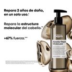 Kit Shampoo + Máscara + Crema De Peinar + Sérum De Enjuague Absolut Repair Molecular Serie Expert L'Oréal Professionnel