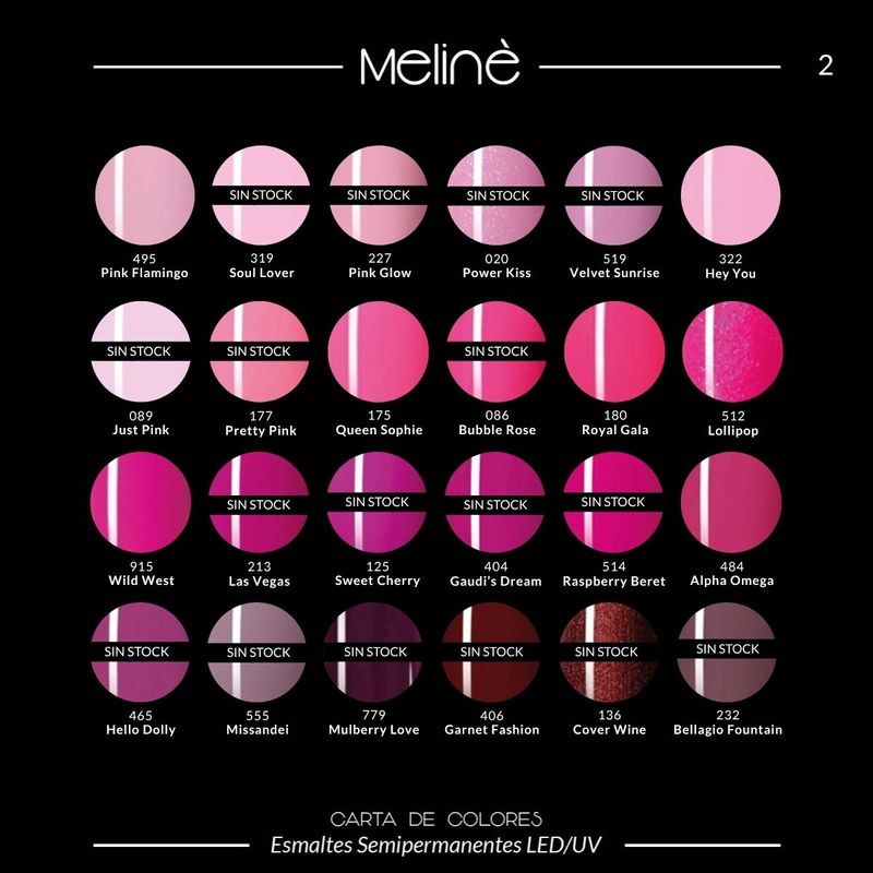 Combo 12x Esmaltes Semipermanentes Meliné + Torno y Extractor de Polvo