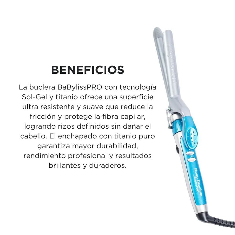 PINZA ONDULAR 19mm BABYLISS