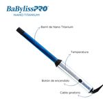 RIZADOR 19mm nano titanium BABYLISS