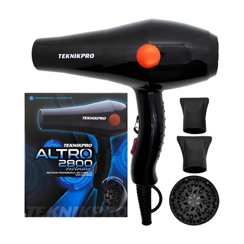 Secador de Pelo Profesional Altro 2800 Exclusive Teknikpro