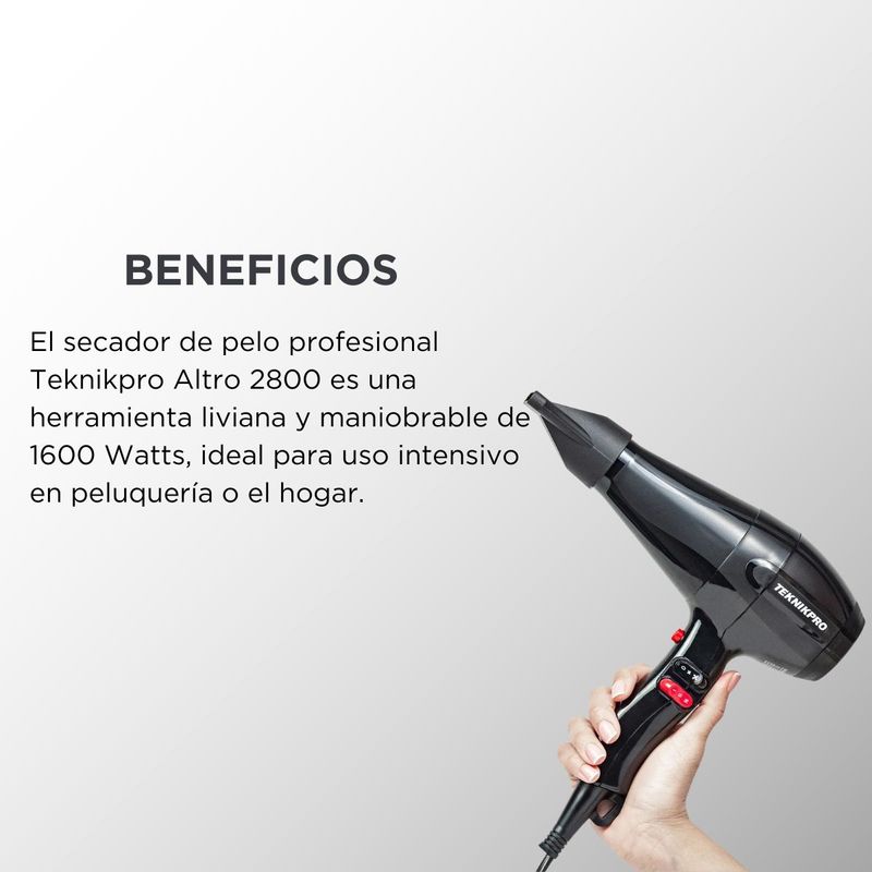 SECADOR ALTRO 2800 EXCLUSIVE C/DIF TEKNIKPRO