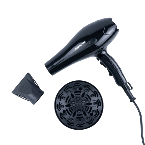 Secador de Pelo Profesional Black Blast Teknikpro
