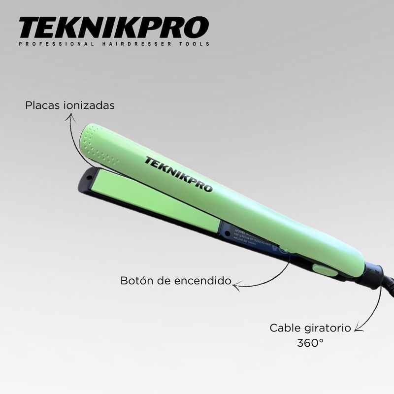 PLANCHA GRAND COLOR TEKNIKPRO Verde