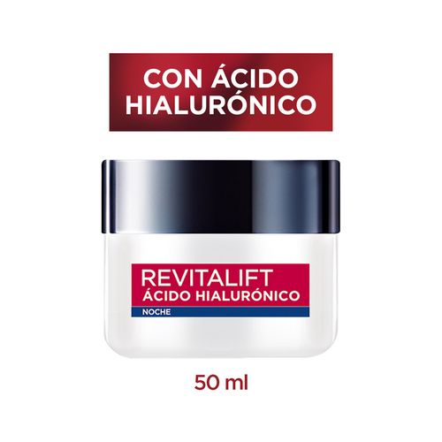 Crema Noche L´Oréal Paris Revitalift Ácido Hialurónico x50ml