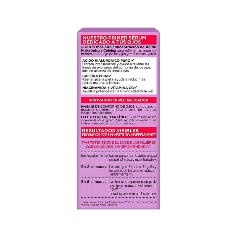 SERUM x20 REVITALIFT hialuro LOREAL