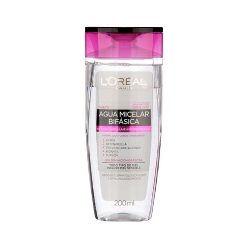 Agua Micelar Bifásica L´Oréal Paris Hidra total 5 x 200ml