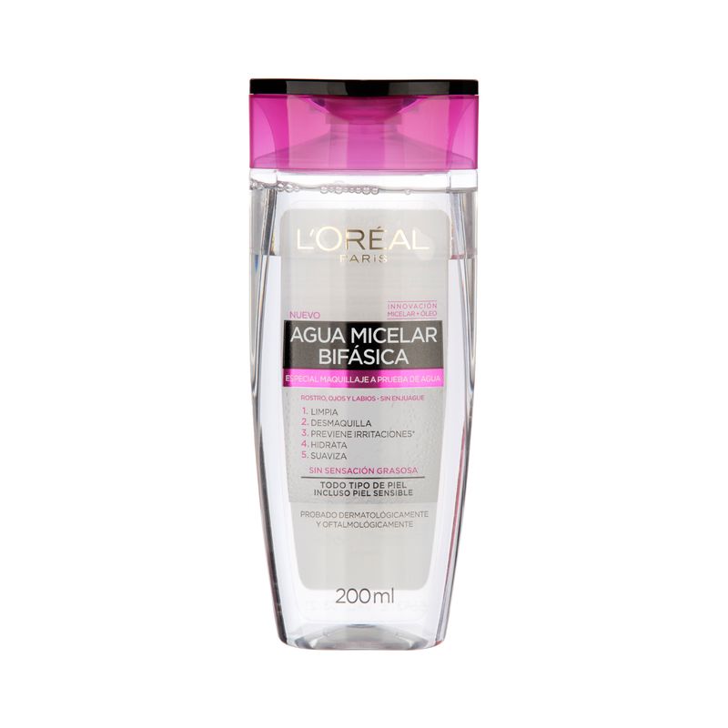 AGUA MICELAR X200 HT5 bifasica LOREAL