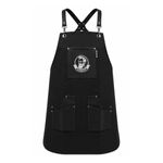 DELANTAL BARBERO CUERO WD-16 LUCYDAN Verde/marron