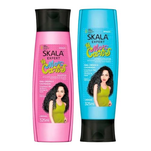 Kit Shampoo + Acondicionador Mais Cachos x325 ml Skala