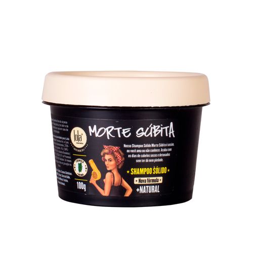 Shampoo Sólido Hidratante Morte Súbita x100 gr Lola