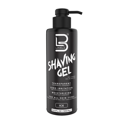Gel de Afeitar Transparent Gel x500 ml Level 3